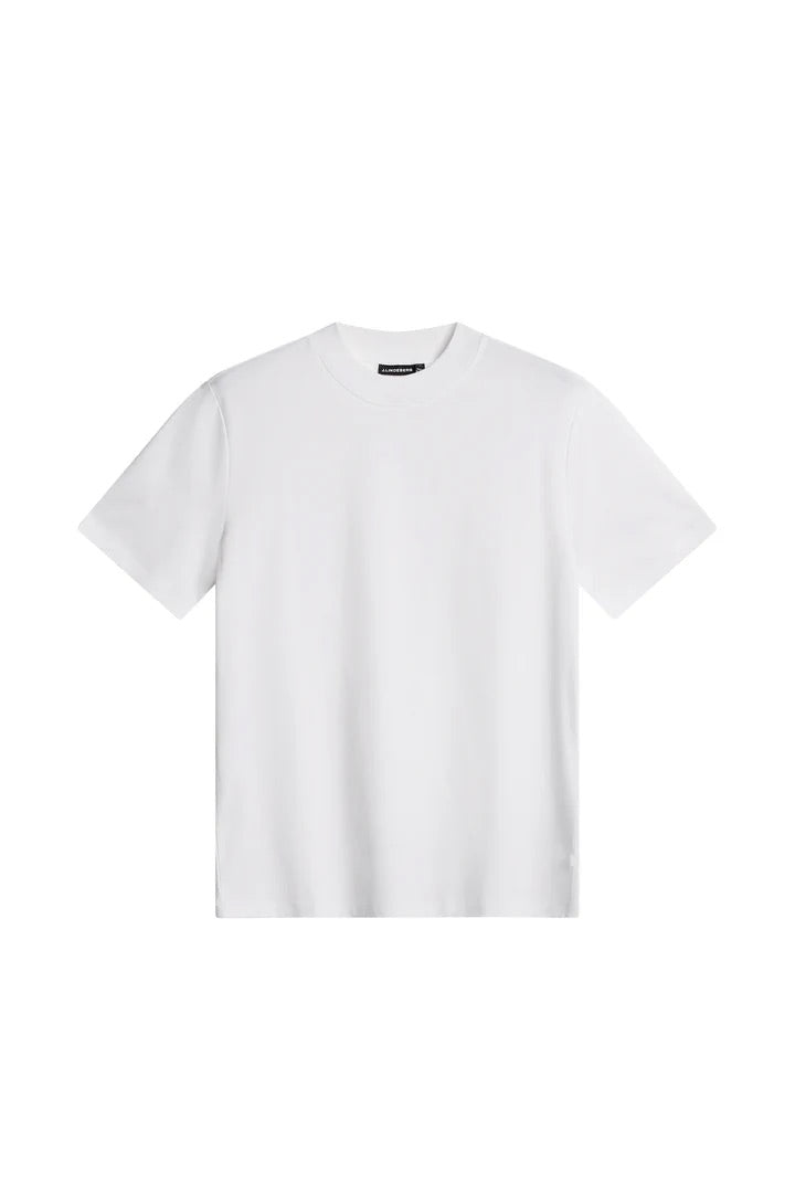 Ace Mock Neck T-Shirt  White