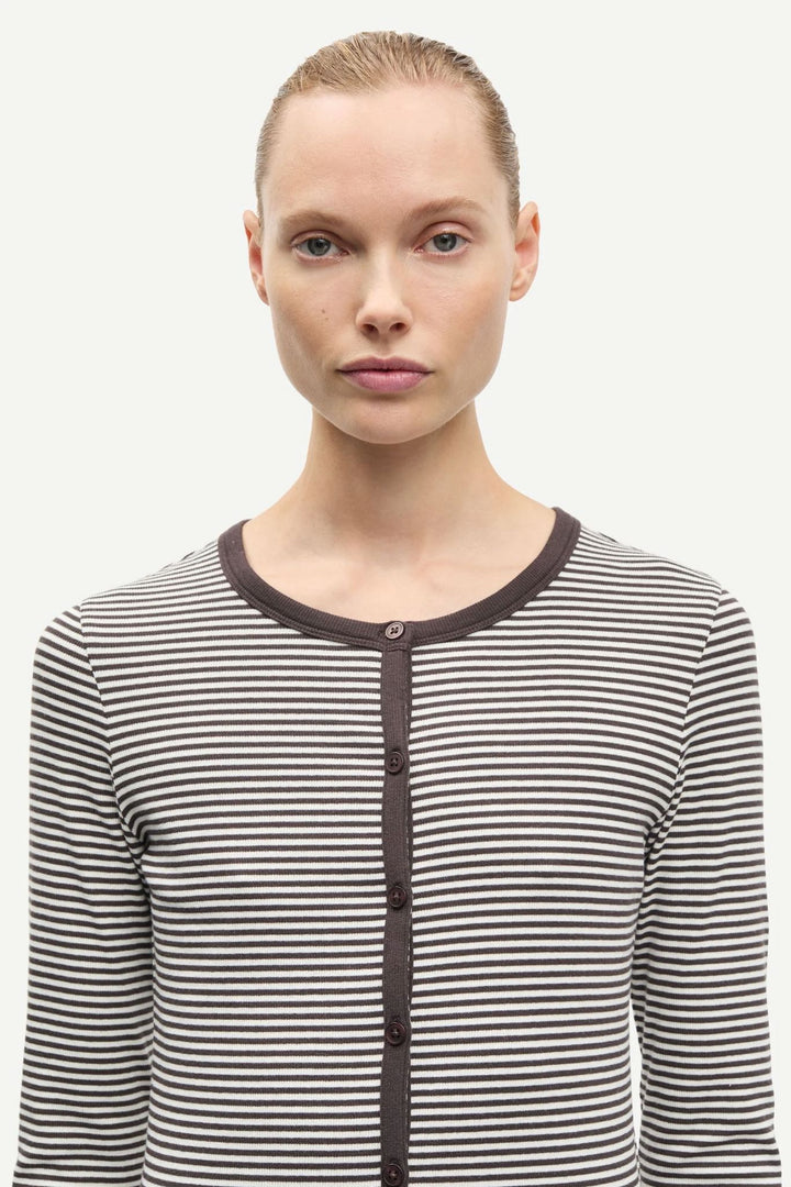 Saalexo Ls Cardigan 7542  Mulch St.