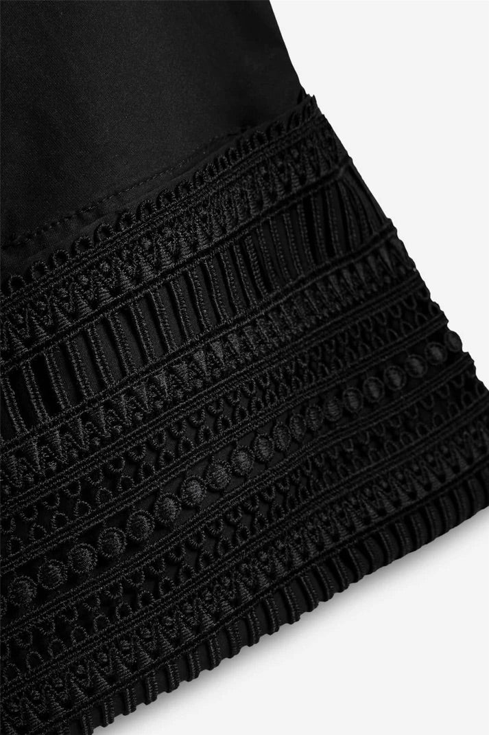 ATARI LACE SHIRT  Black