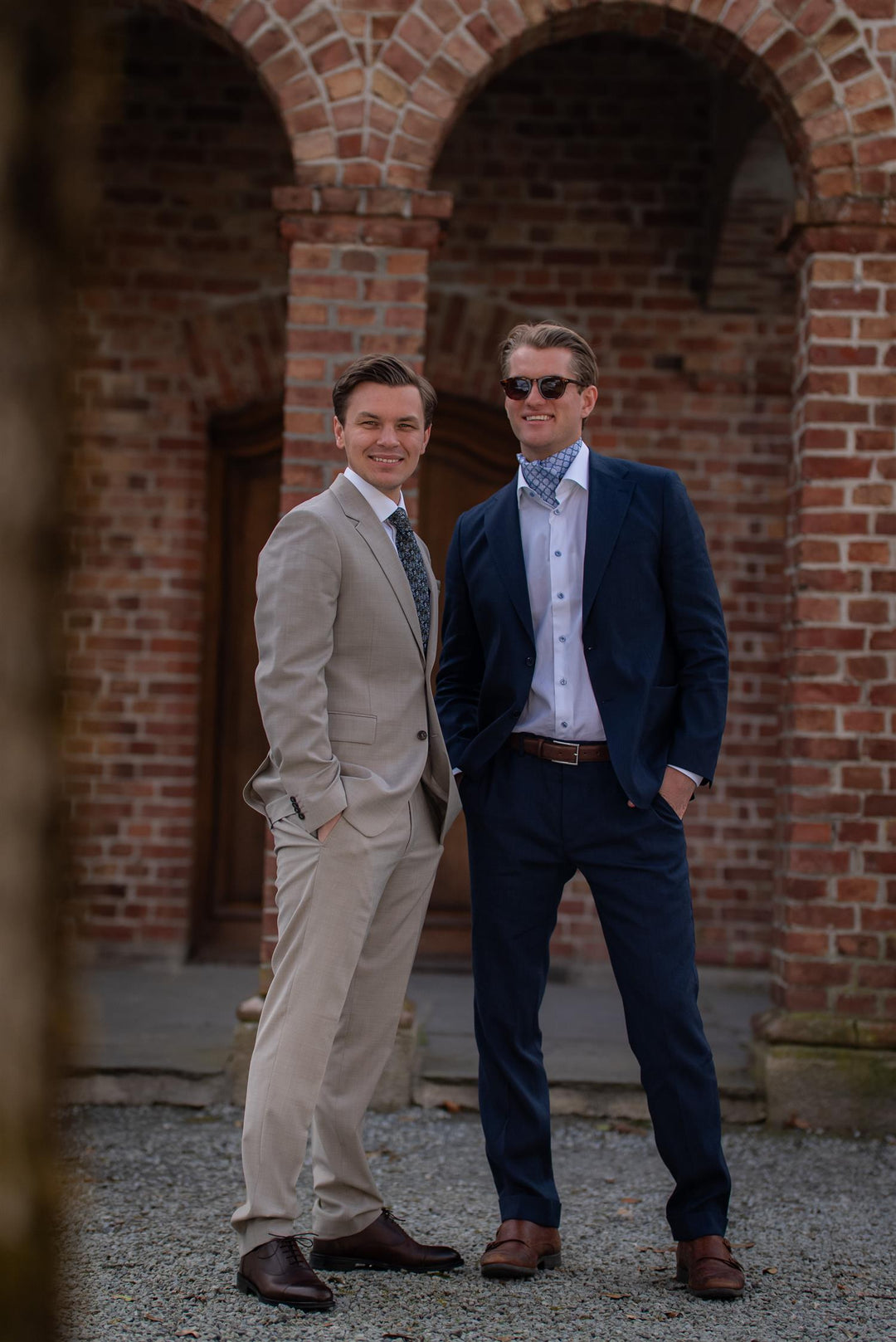 Morris Linen Suit Jacket  Navy
