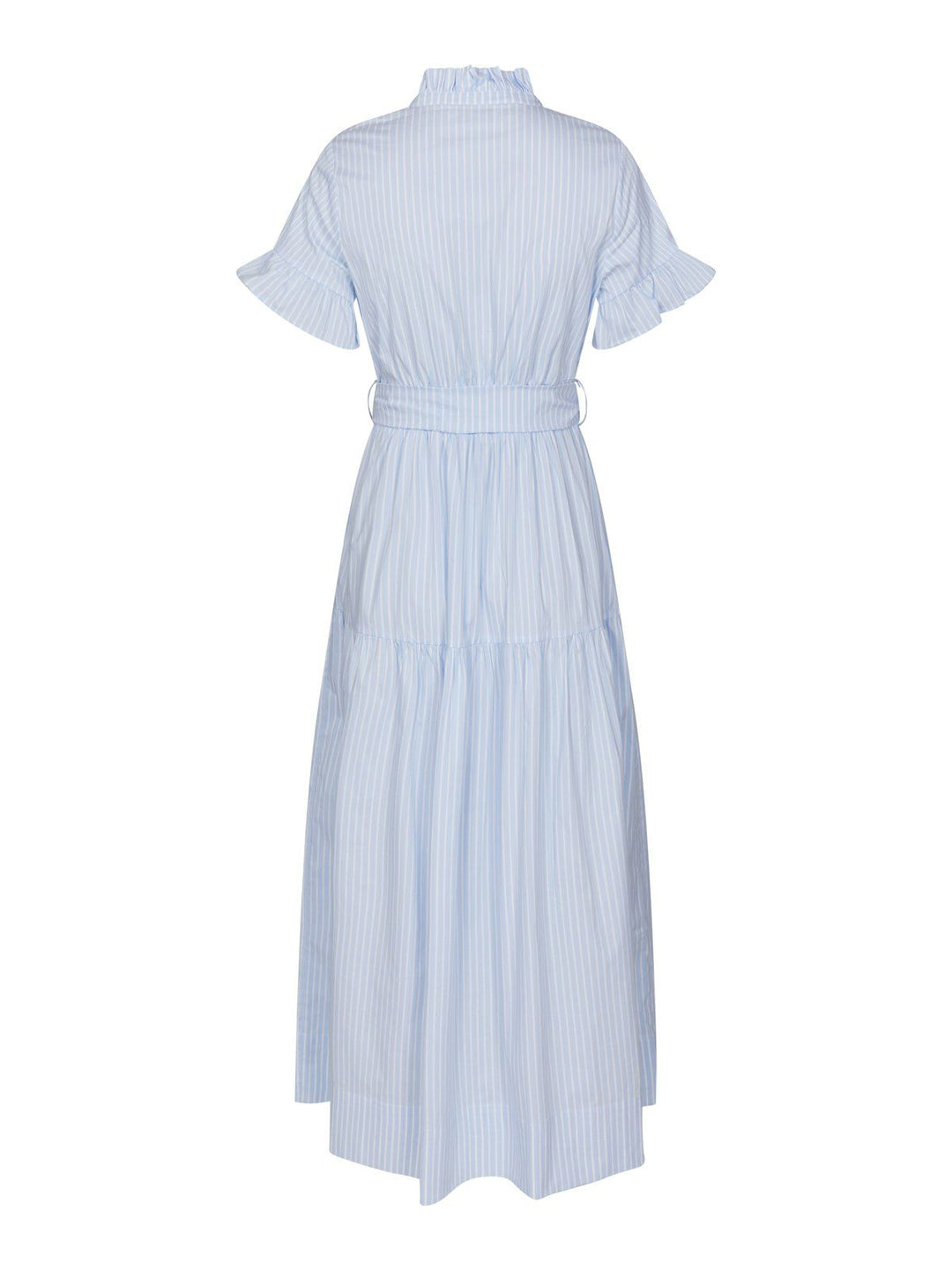Nellie Soft Stripe Dress  Light Blue