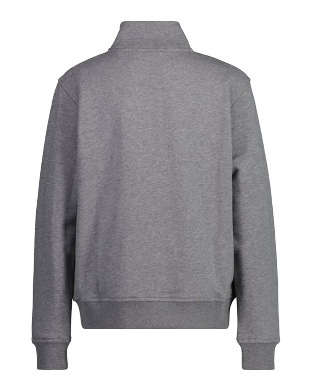 SHIELD HALF ZIP SWEATSHIRT  Charcoal Melange