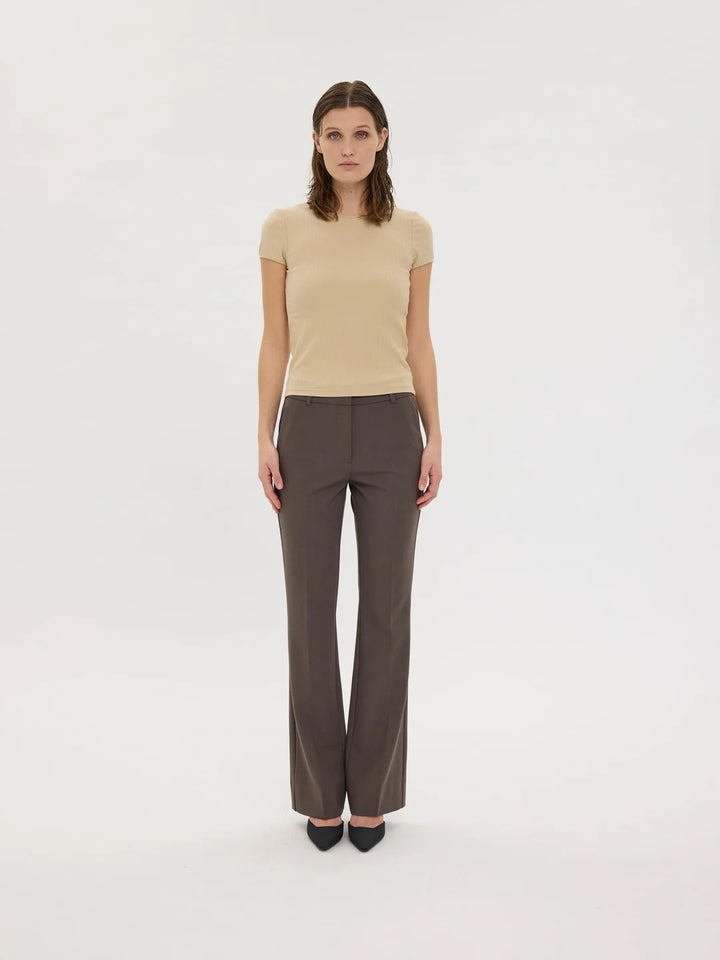 Clarafv 826  Mud Brown Melange