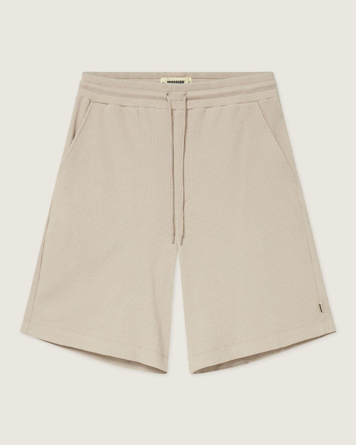 WBBen Waffel Shorts  Taupe Brown