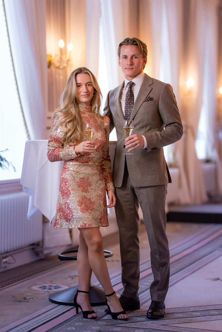 Sequins rouching dress  Serenade