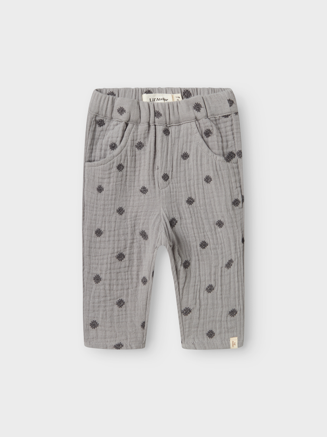 NBMKOALA LOOSE PANT LIL  Mellomgrå