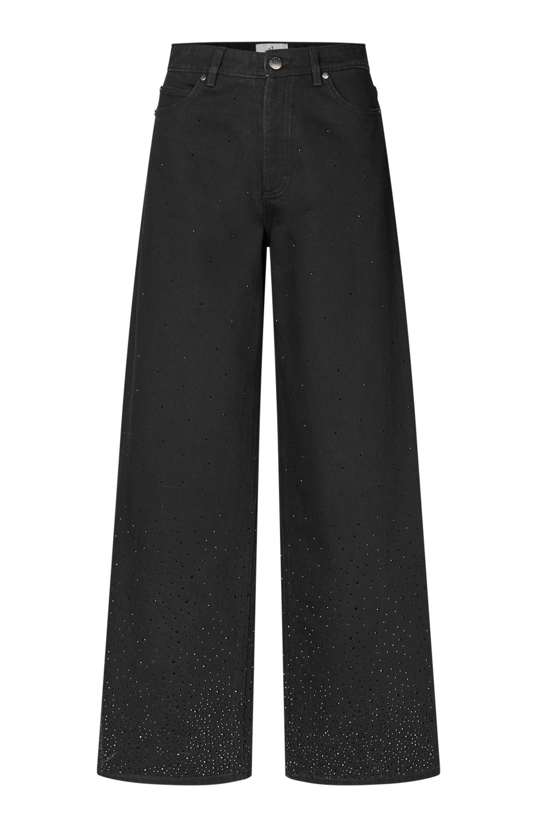 Abbyfv 768 Denim  31407 Black Rhinestone