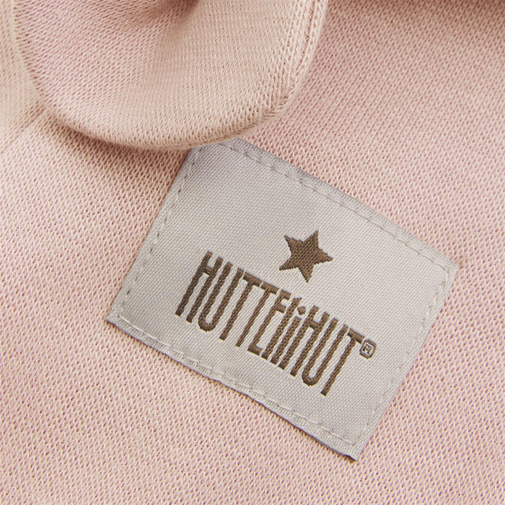 Balaclava Ears Cotton Rib  Peach Blush