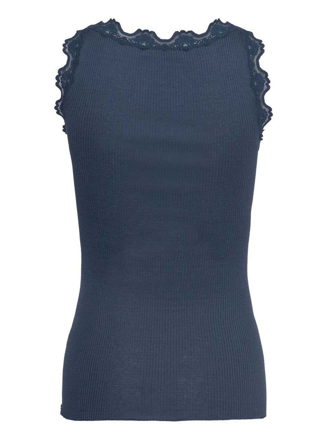 RWBabette SL U-neck Lace Top  Insignia Blue