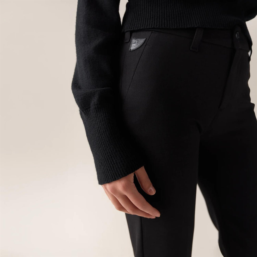 SILVIA SUPLE ROBLE WOOL  Black