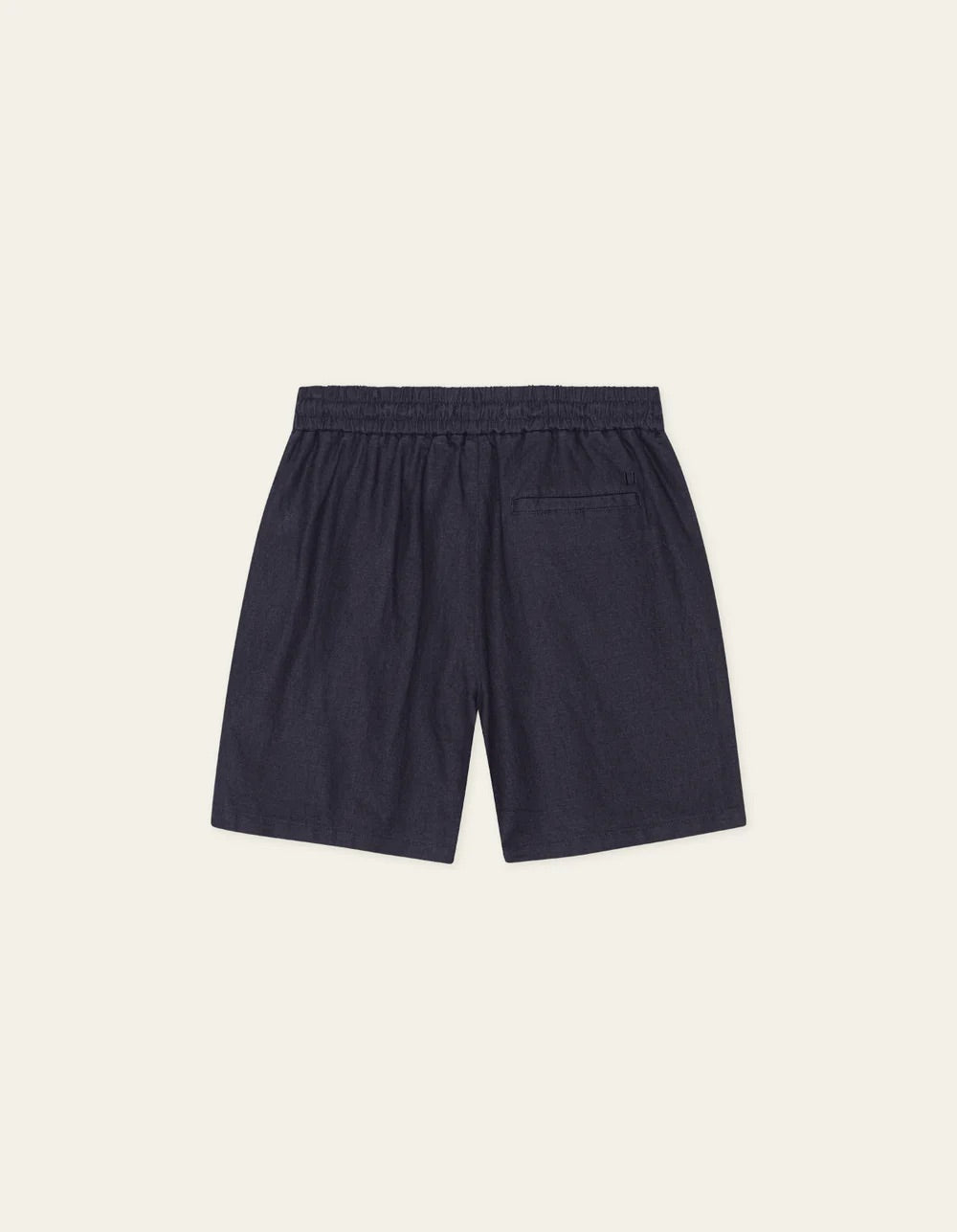Otto Linen Shorts  Dark Navy Blue