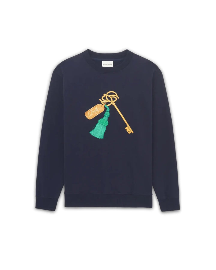 Le Sweatshirt Clef  Navy