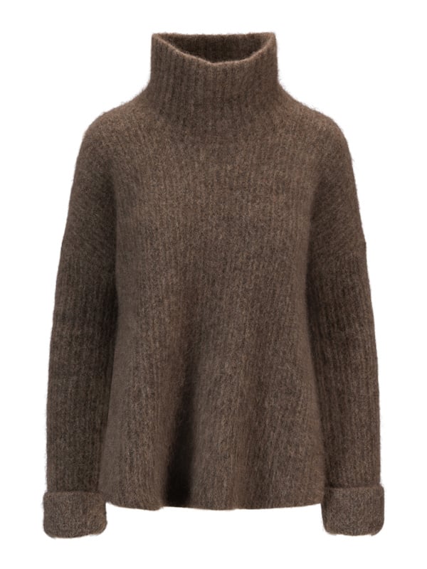 EMILIE CHUNKY SWEATER  Brown