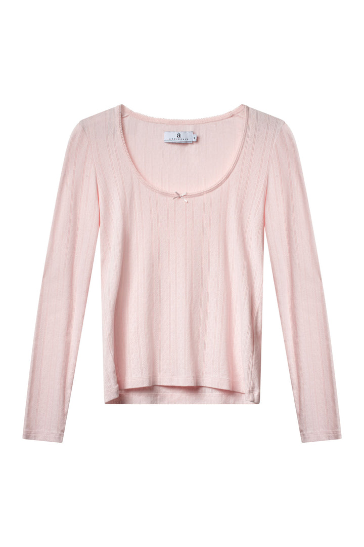 DAISY Pointelle  Lt Pink
