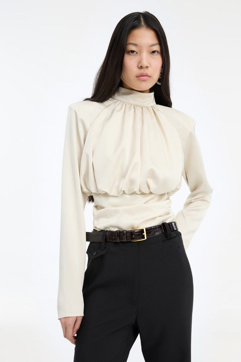 LS RUCHED TOP  Turtledove