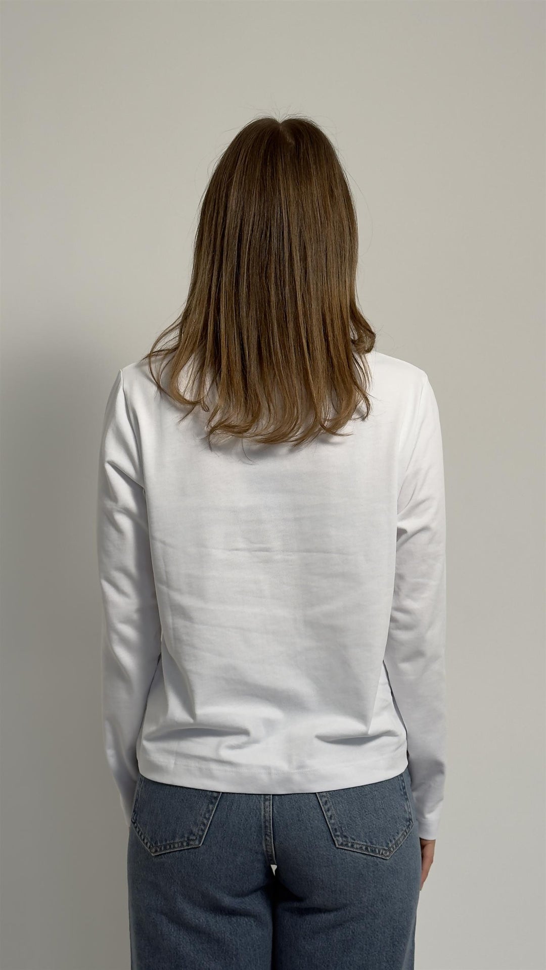 Sacamino Ls T-Shirt  White