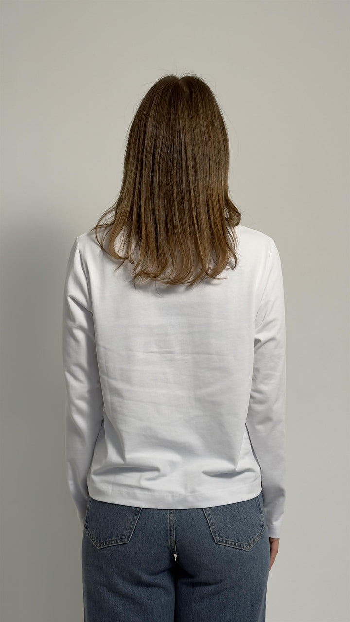 Sacamino Ls T-Shirt  White