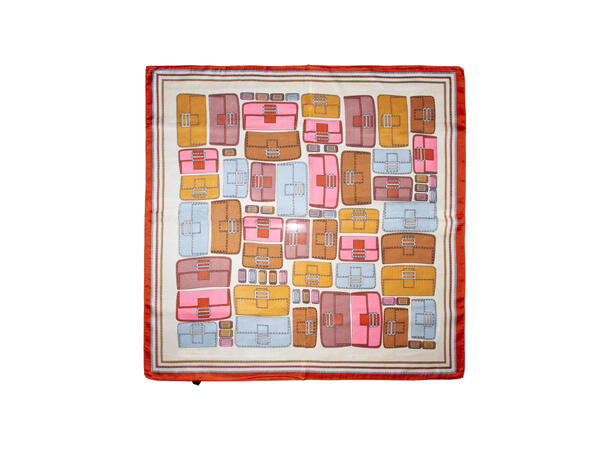 Skjerf 70x70 cm  Oransje