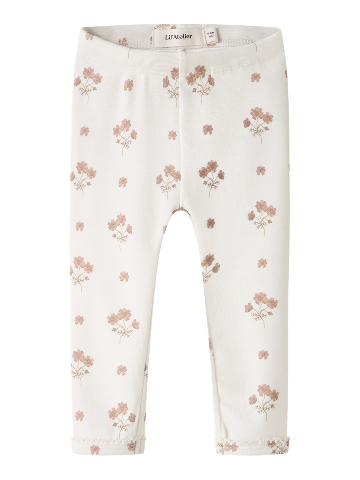 Nbflayo Sin Slim Leggings Lil  Offwhite
