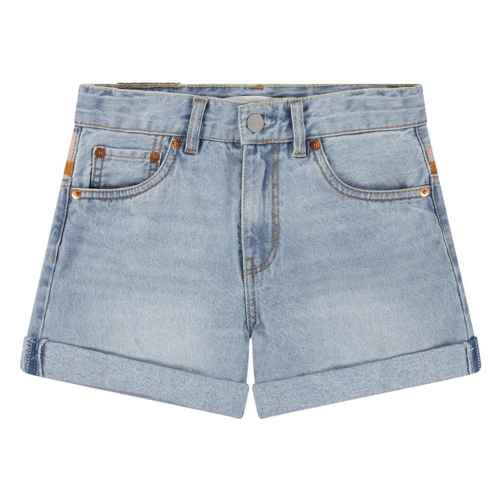 MINI MOM SHORT W EMBROIDER  Desert Sky