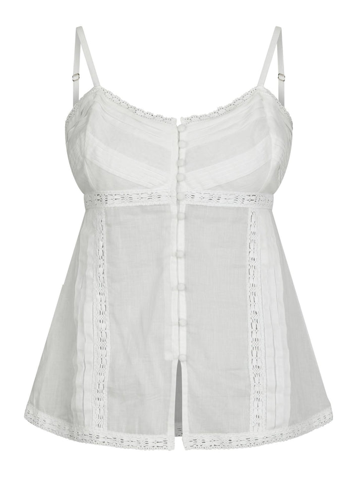Nimissa S Voile Top  White