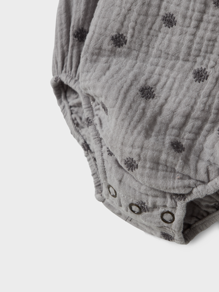 NBMKOALA LS LOOSE SHIRT BODY LIL  Mellomgrå