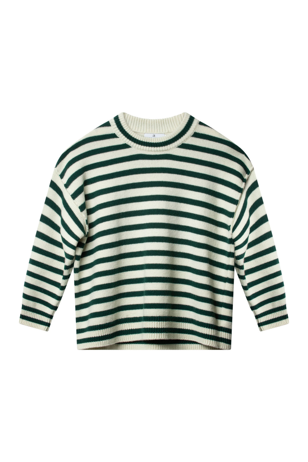 KAYNE Stripe  Offwhite/Ivy Green