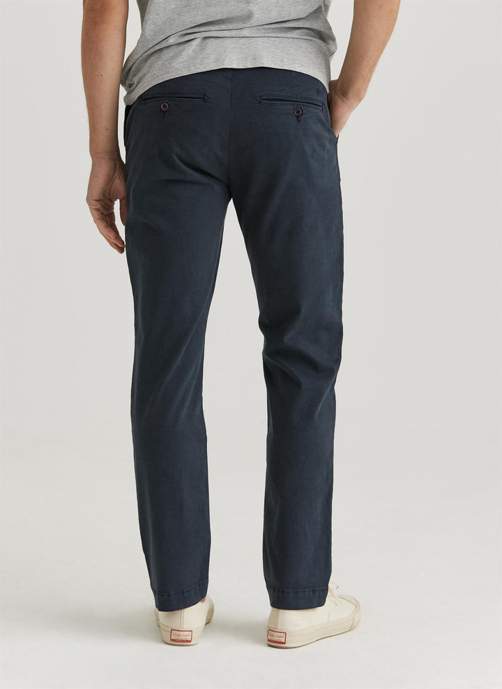 Jeffrey Brushed Chino  Blue