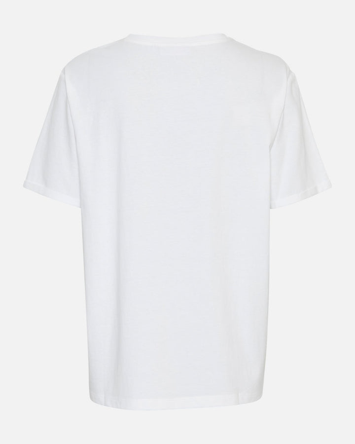 MSCH Terina Organic Tee  B White/Black