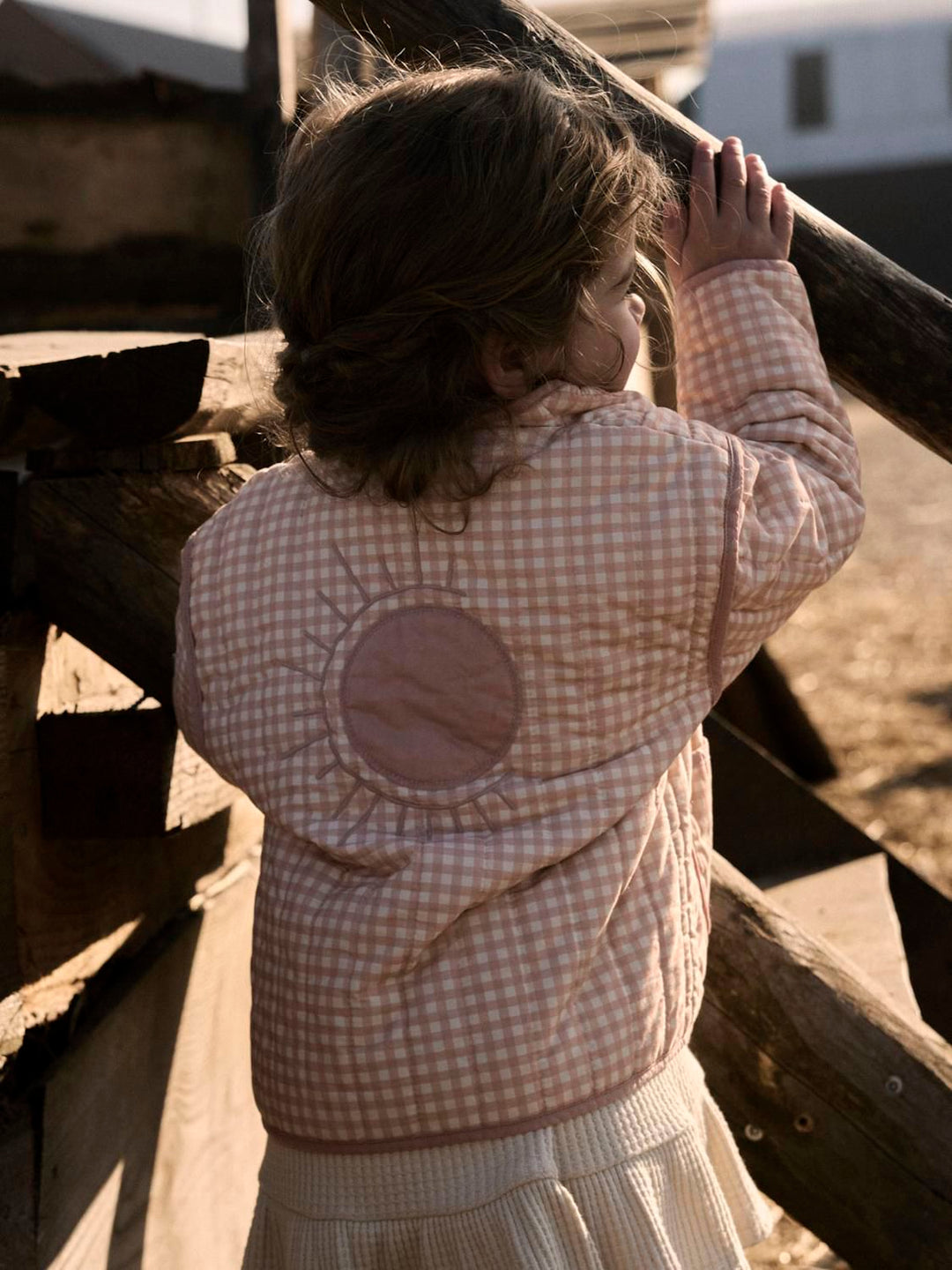 Larose Ls Quilt Jacket  Lyserosa