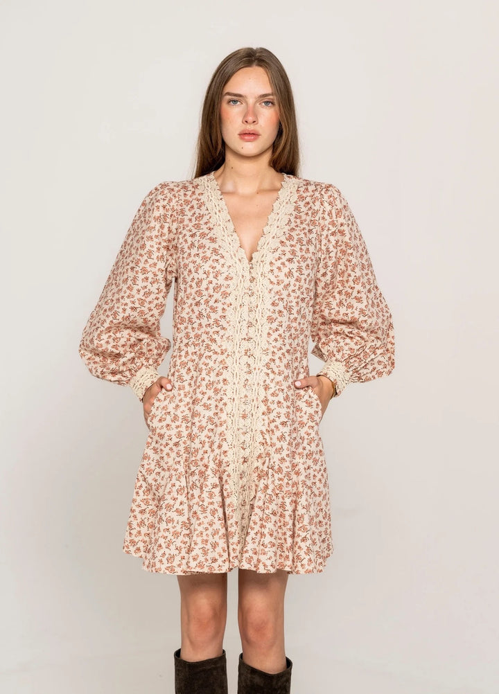 Tanvi Dress Rose Elegance  Rose Elegance