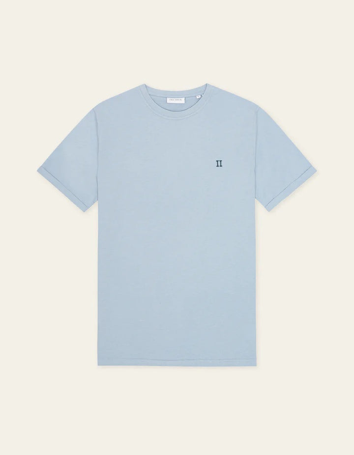 NORREGAARD CONTRAST T-SHIRT  Blue Fog