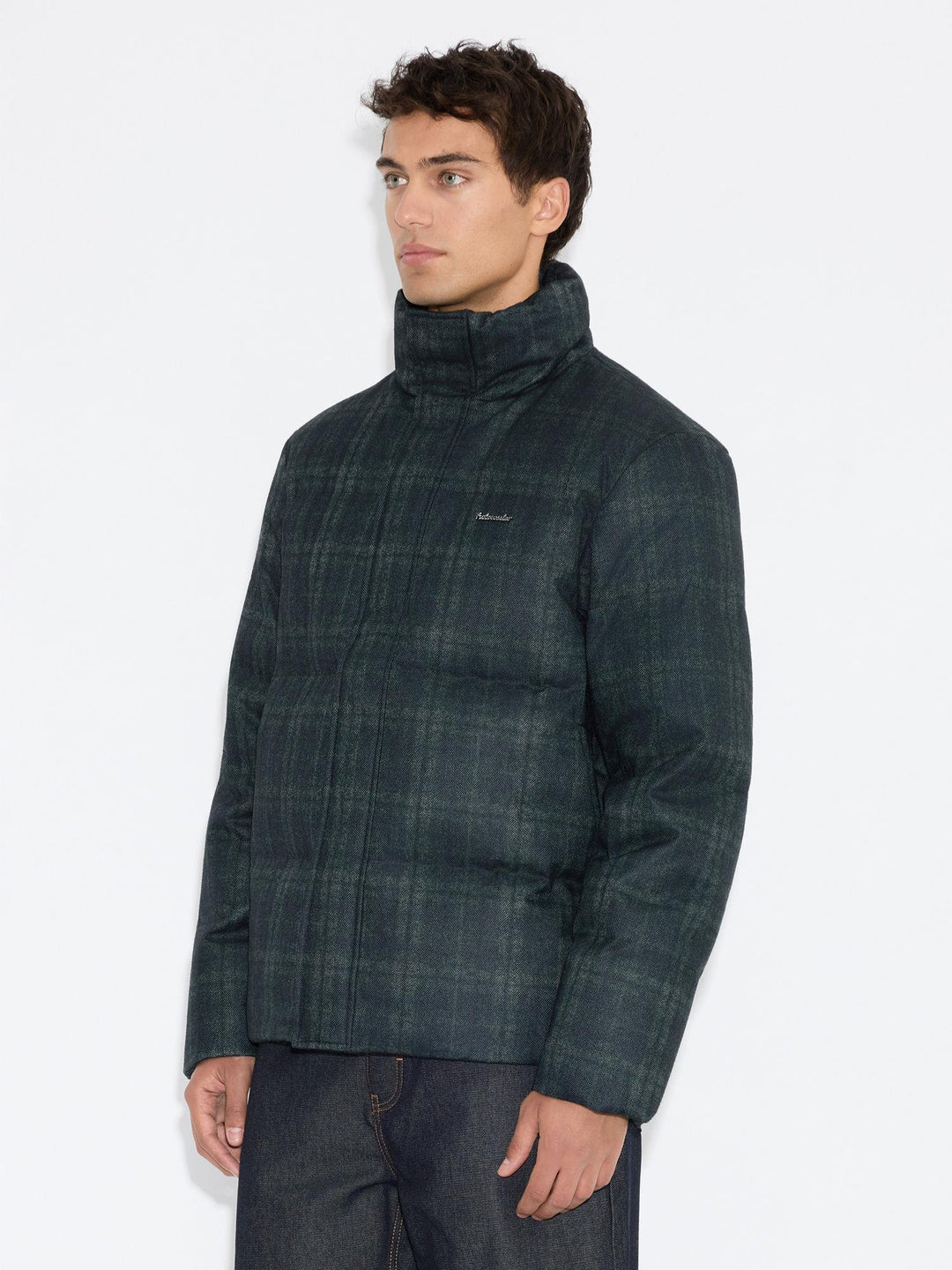 Selmer Heritage Down Jkt Blue Check