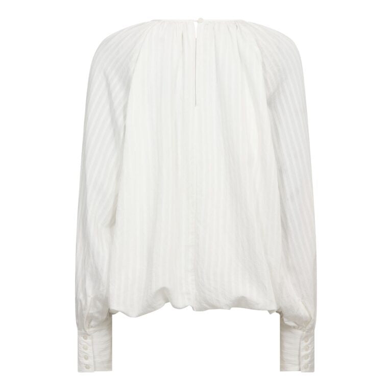 SenneCC Balloon Blouse  White