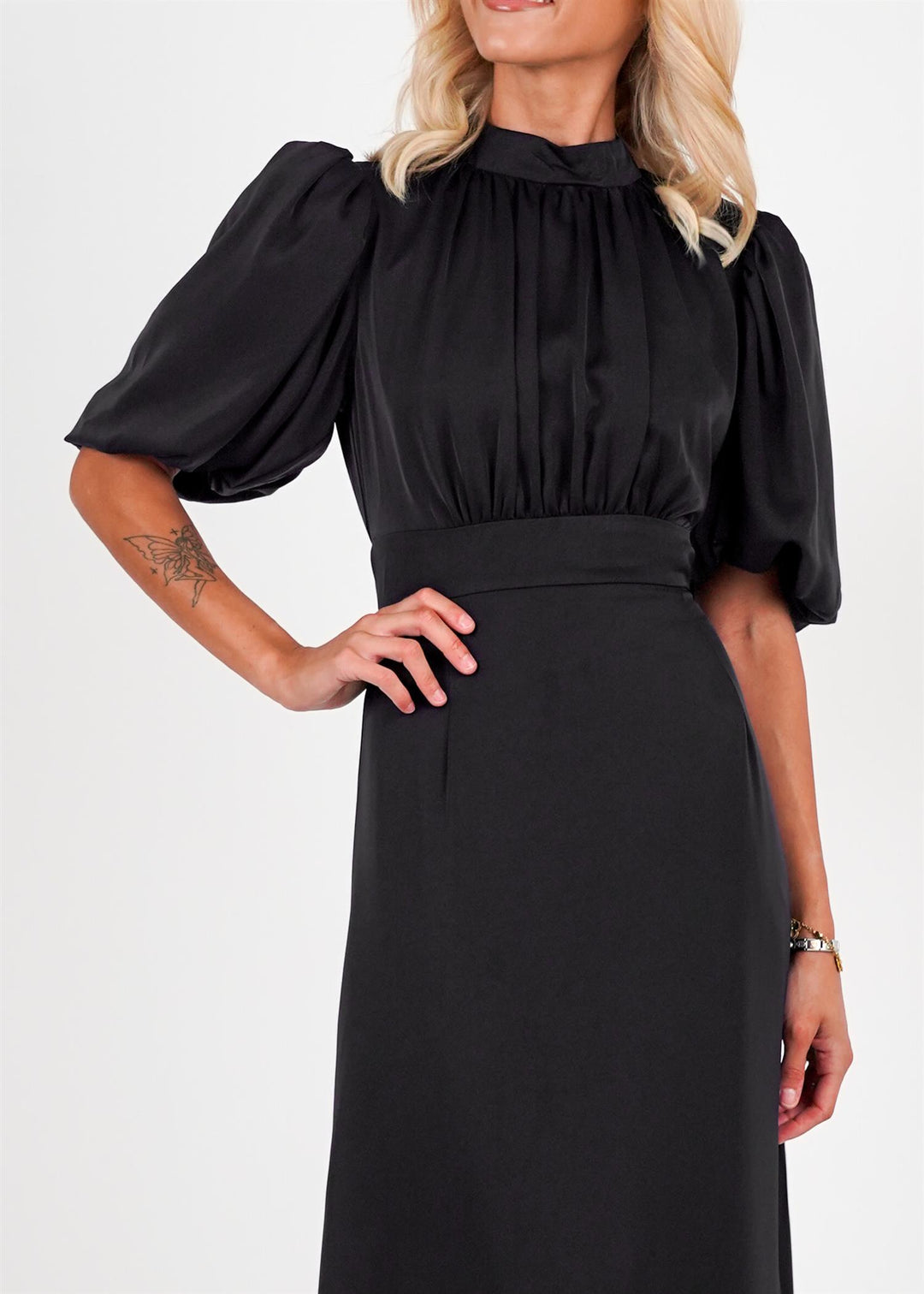 Holly kjole Long  Black