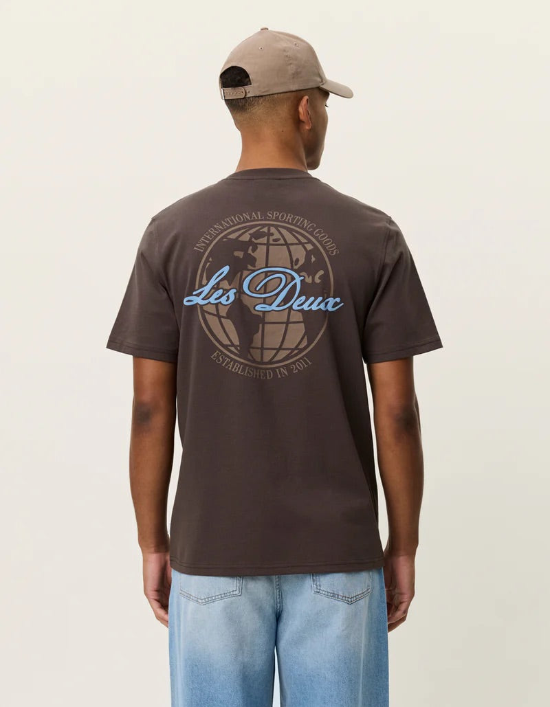 Ben Globe T-Shirt  Turkish Coffee Brown