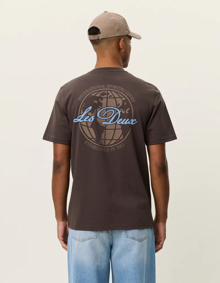 Ben Globe T-Shirt  Turkish Coffee Brown