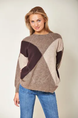 Kayne Argyle  Brown Melange Combo