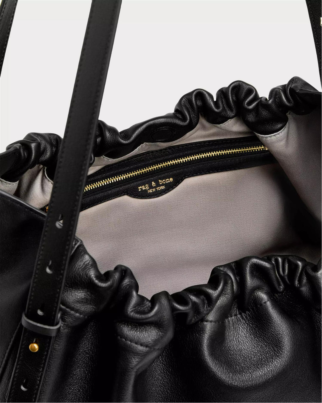Ludlow Leather Satchel  Black