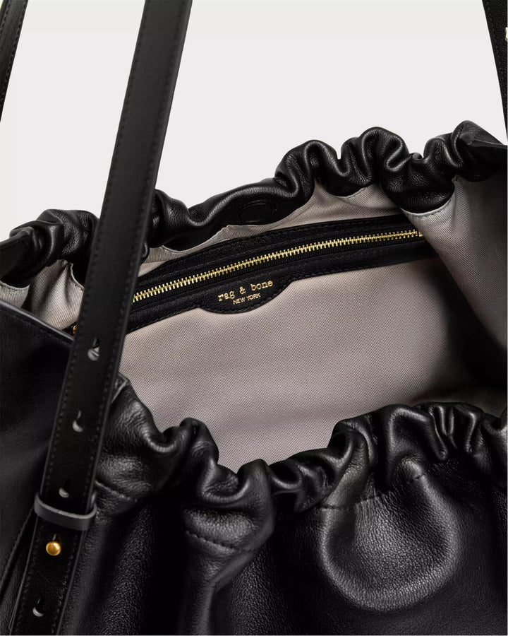 Ludlow Leather Satchel  Black