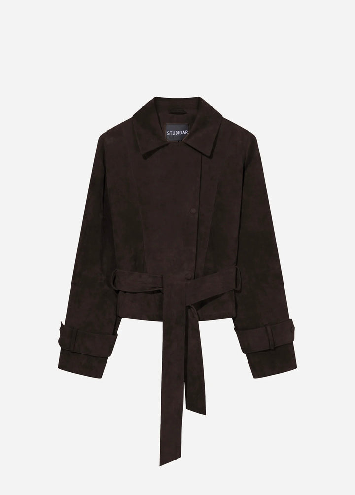 Gwen Suede  Velvet Brown