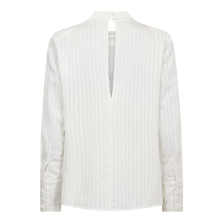 SenneCC Button Blouse  White