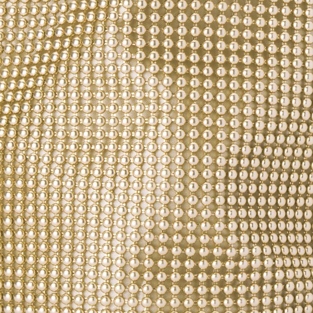 BIANCA Ball Mesh Handle Bag Gold
