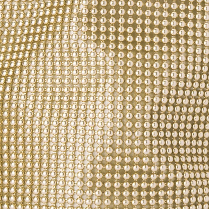 BIANCA Ball Mesh Handle Bag Gold