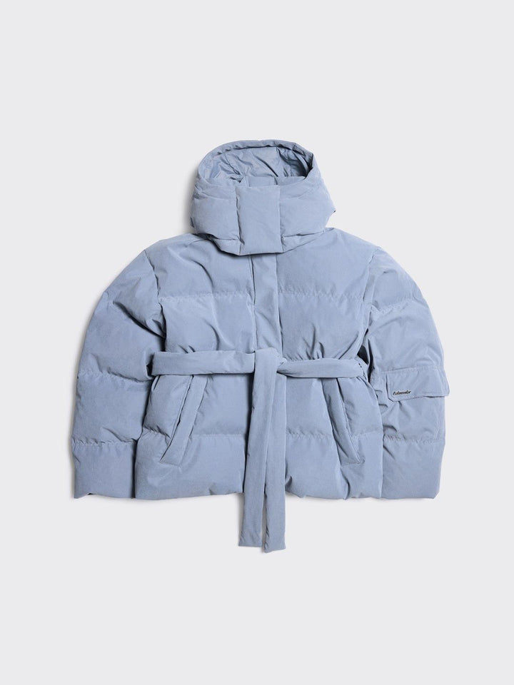 Steilia Brushed Down Jkt  Lt. Blue