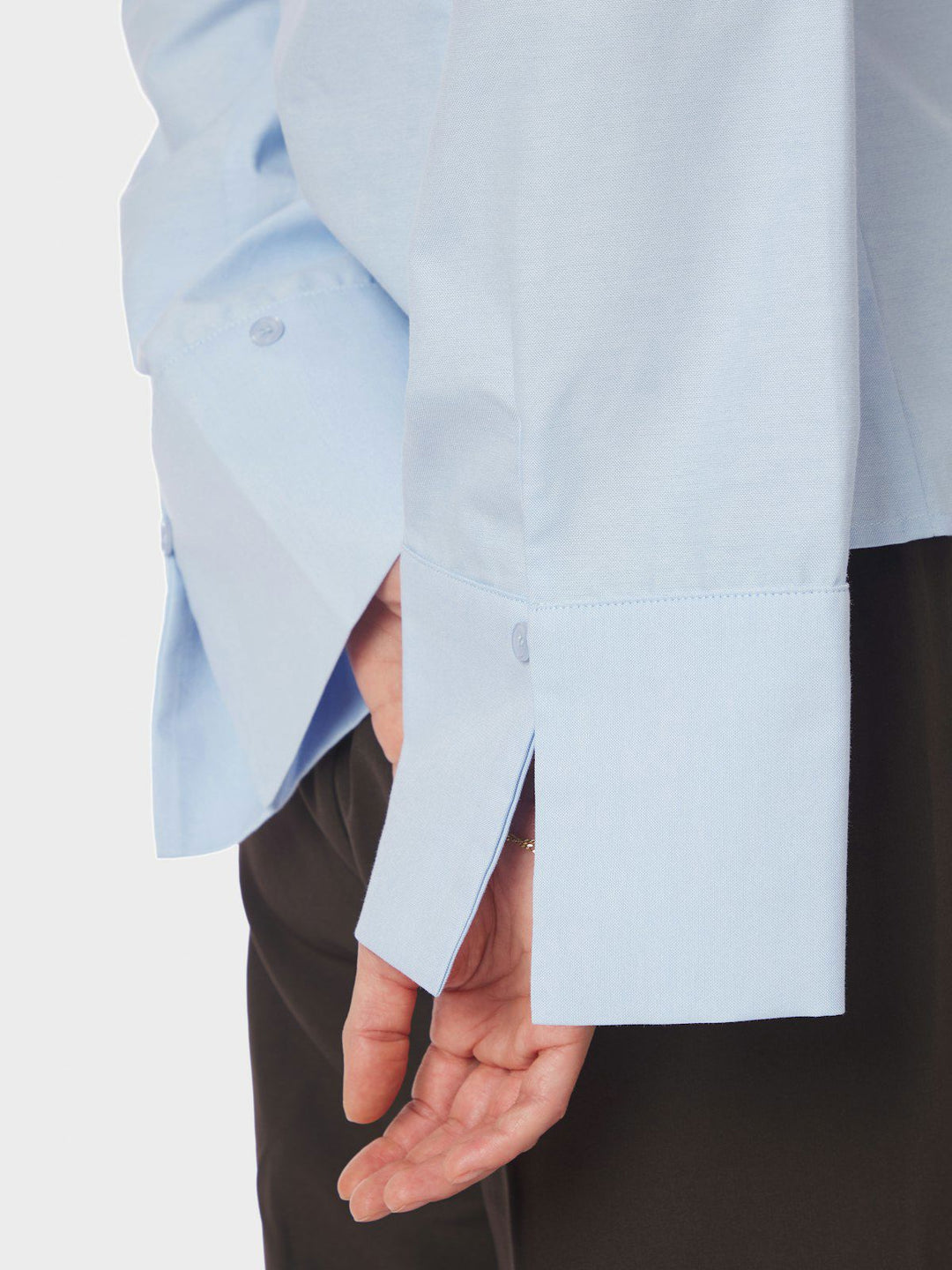 Rosa Oxford Shirt  Light Blue