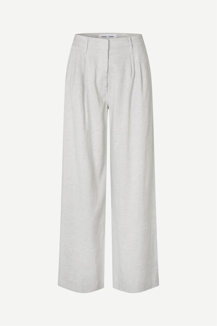 Saiben Trousers  Light Grey Mel.
