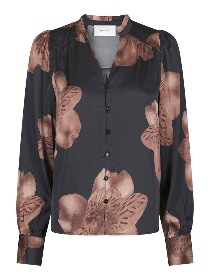 Massima Misty Orchid Blouse Midnight Blue