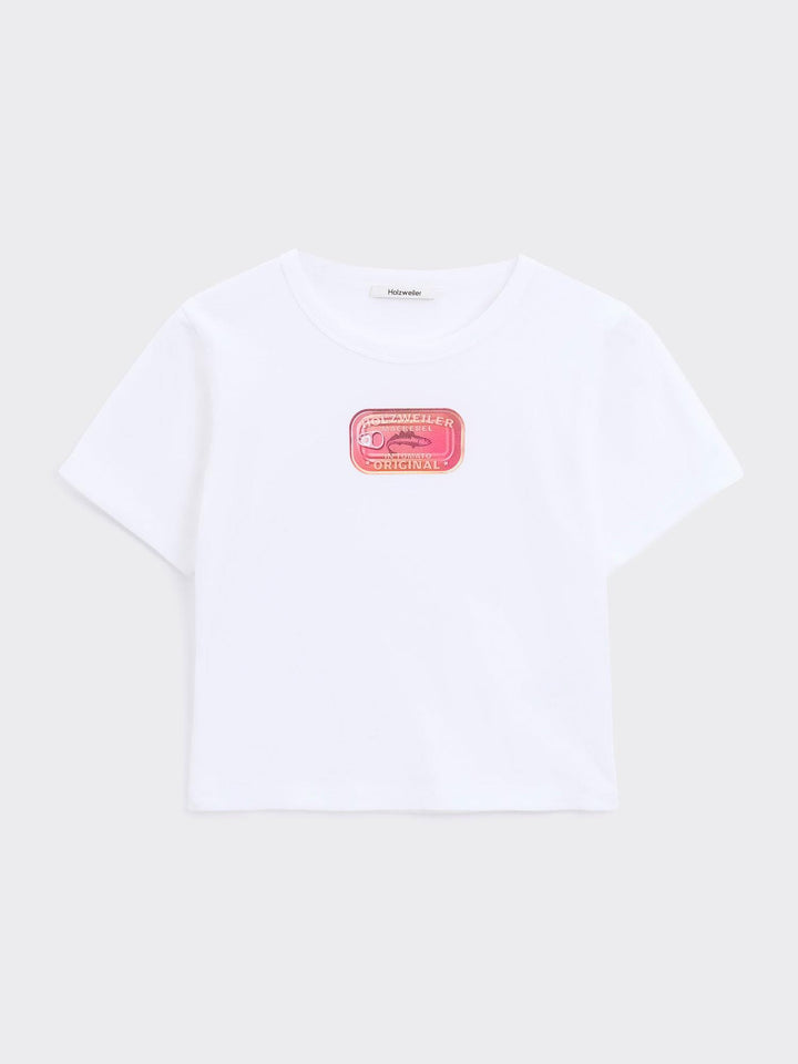 Mackerel Tee  White