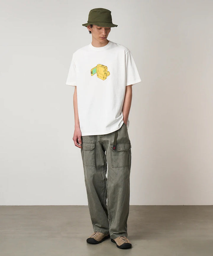 CAMCORDER TEE  White